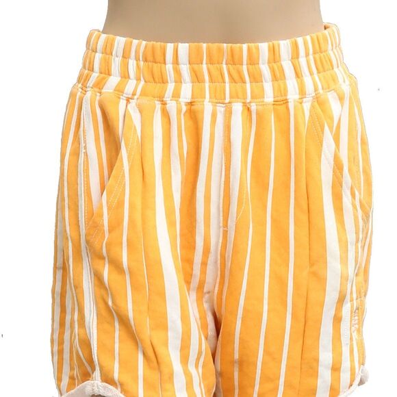 Free People FP Movement All Star Printed Shorts Striped Pull-on Smocked S 283157 - Picture 6 of 10